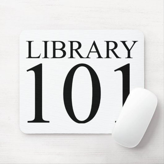 図書館101 マウスパッド (マウス)