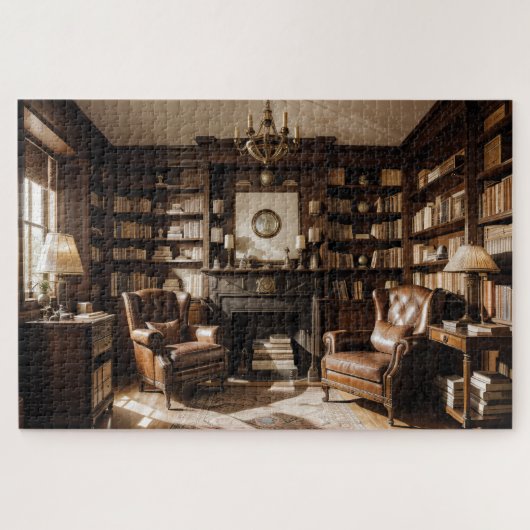 図書館 ジグソーパズル (横)