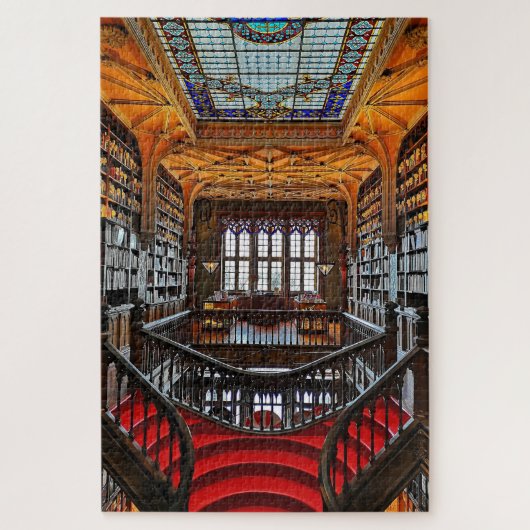 図書館 ジグソーパズル (縦)