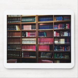 図書館 マウスパッド