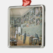 図書館 メタルオーナメント (左)