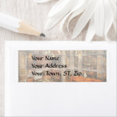 図書館 – 文学的クラシック1905 ラベル (インサイチュ)