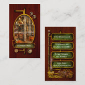 図書館 – 文学的クラシック1905 名刺 (正面/裏面)