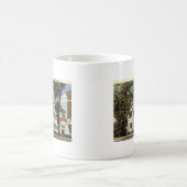 図書館、Lenoxのマサチューセッツ1932年のヴィンテージ コーヒーマグカップ (中央)