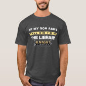 図書館 Tシャツ (正面)