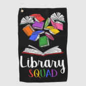 図書館Squad I ゴルフタオル (正面)