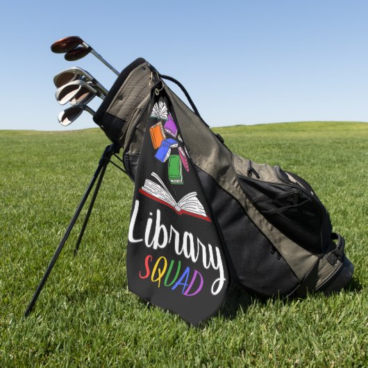 図書館Squad I ゴルフタオル (グリーン)