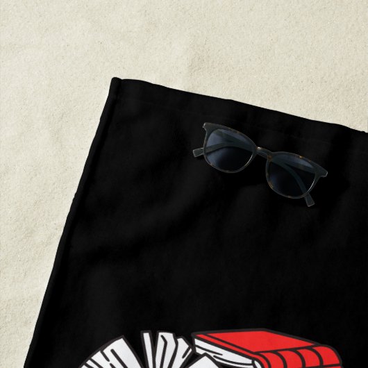 図書館Squad I ビーチタオル (インサイチュ)