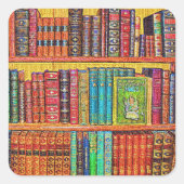 図書 スクエアシール (正面)