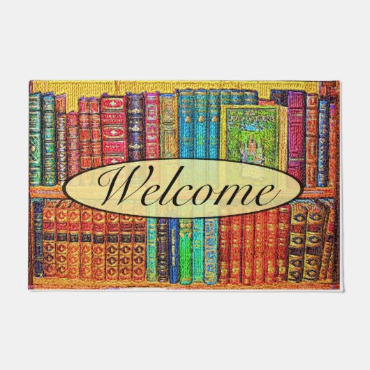 図書 ドアマット (正面)
