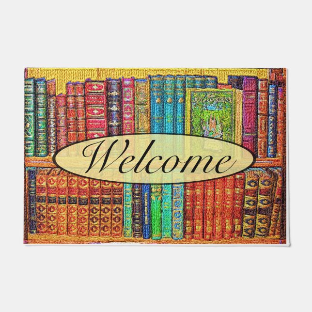 図書 ドアマット (正面)