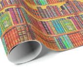 図書 ラッピングペーパー (ロールコーナー)