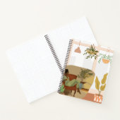 図示的な女性のジャーナリングノートブック ノートブック (内部)