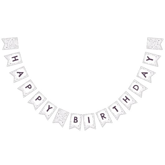 図紙吹雪水色ドット束フラグ バンティングフラッグ (全)