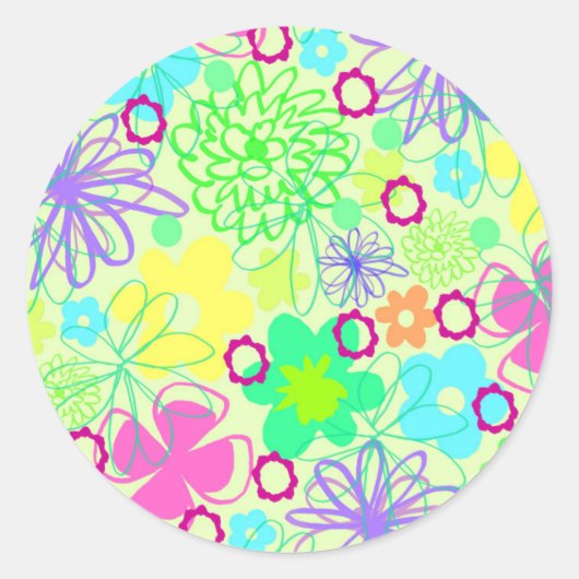図花 ラウンドシール (正面)