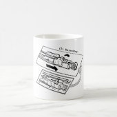 図表のコーヒー・マグの鍵を開けているAR 15 BCG コーヒーマグカップ (中央)