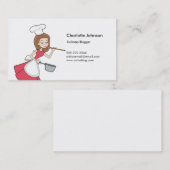 図解入りの、写真付きのなおもしろいのパン屋の名刺 名刺 (正面/裏面)