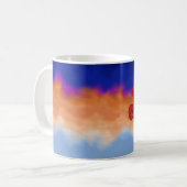 図解入りの、写真付きのなケシ コーヒーマグカップ (正面左)