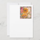 図解入りの、写真付きのなベビーシャワーの魔法の招待状 招待状 (裏面)