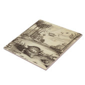 「図解入りの、写真付きのな」中国から、工夫するカメの卵 タイル (側面)