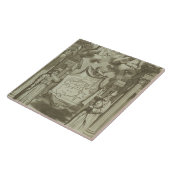 「図解入りの、写真付きのなAthanasius著」中国へのFrontispiece タイル (側面)