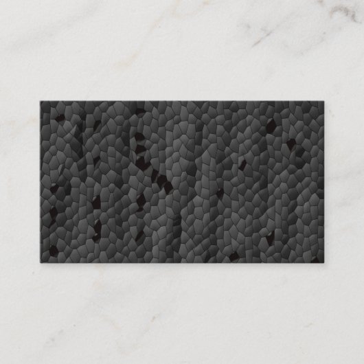 図解入りの、写真付きののブラックマンバ、芸術のプリント、 名刺 (正面)