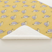 図解入りの、写真付きのカタツムリと渦巻き模様 シェルパブランケット (3/4)