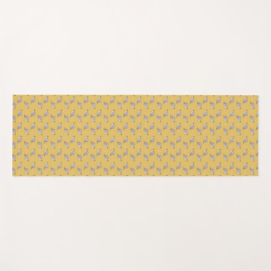 図解入りの、写真付きのカタツムリと渦巻き模様 ヨガマット (正面(横))