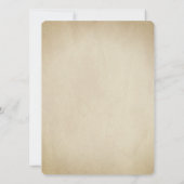 図解入りの、写真付きのクラシックフォーク&フェアリー・テイルズ子供へ 招待状 (裏面)