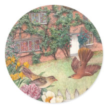 図解入りの、写真付きのコッツウォーズのコテージガーデンラベル