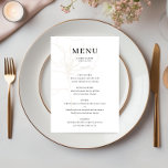 図解入りの、写真付きのバラのメ結婚ニュー・カード<br><div class="desc">このカスタマイズ可能な図解入りの、写真付きのバラカードは、砂浜の色のバラの線のスケッチを備え図解入りの、写真付きのた、私たちのメニューのコレクションと合わせ淡い色のるように設計された。ミニマルでありながらエレガントなウェディングコレクション。レイアウト、フォント、文字サイズの変更など、このデザインの高度なカスタマイズを行うには、上クリックの「」ボタカスタマイズンを使用してください。何か連絡質問があれば私に頼む！</div>