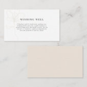 図解入りの、写真付きのバラウィングウェル筐体カード エンクロージャーカード (正面/裏面)