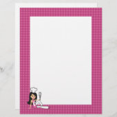 図解入りの、写真付きのレシピのページ (正面/裏面)