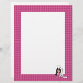 図解入りの、写真付きのレシピのページ (正面/裏面)