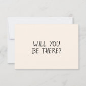 図解入りの、写真付きのレトロ手書き予測できな結婚の 出欠カード (裏面)