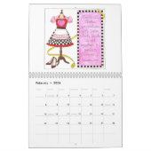 図解入りの、写真付きの感動的聖なる書物、 経典 カレンダー (2月 2026)