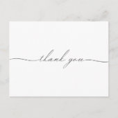 図解入りの、写真付きの手描き花感謝してい葉書 インビテーションポストカード (正面)