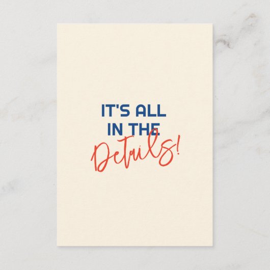 図解入りの、写真付きの手書き予測できなおもしろい結婚詳細 エンクロージャーカード (裏面)