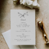 図解入りの、写真付きの結婚お洒落詳細 エンクロージャーカード