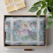 図解入りの、写真付きの薄紫妖精の国 薄葉紙 (ギフト)