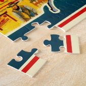 図解入りの、写真付きの11x14ペンシルバニアの地図 ジグソーパズル (側面)