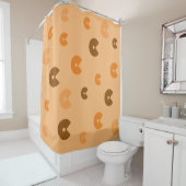 図記号色のあなたの最初のパターン シャワーカーテン (インサイチュ)