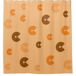 図記号色のあなたの最初のパターン シャワーカーテン