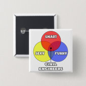 図面…土木技師 缶バッジ (正面&裏面)