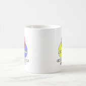 図面…心胸（臓）外科医 コーヒーマグカップ (中央)