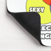 図面…電気技術者 マウスパッド (コーナー)