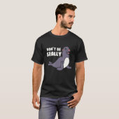 固おもしろいく封印しない Tシャツ (正面フル)
