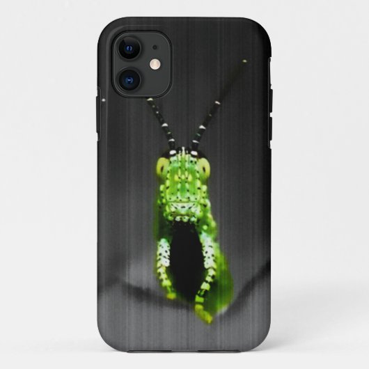 固まりがある緑の虫 Case-Mate iPhoneケース (裏面)