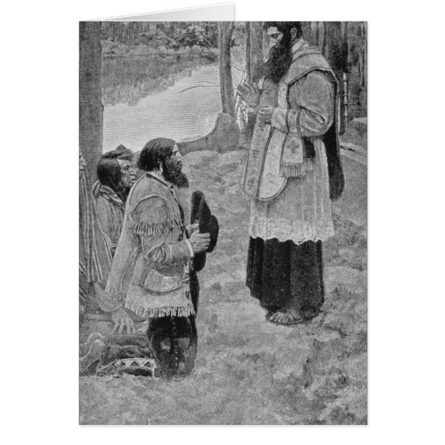 固まりを祝っている父Hennepin (正面)