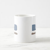 固体を成し遂げる人: DAD コーヒーマグ コーヒーマグカップ (中央)